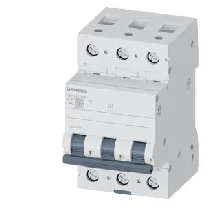 Siemens 5SL6340-7YA — 3-Pole MCB (DIN Rail)