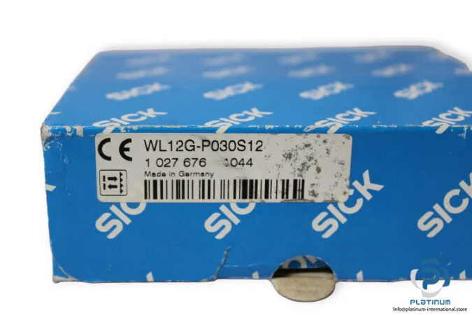 SICK WL12GP030S12 — Photoelectric Sensors