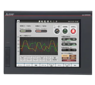 Mitsubishi Electric GT2710-VTBD — HMI Operator Interfaces (image 2)