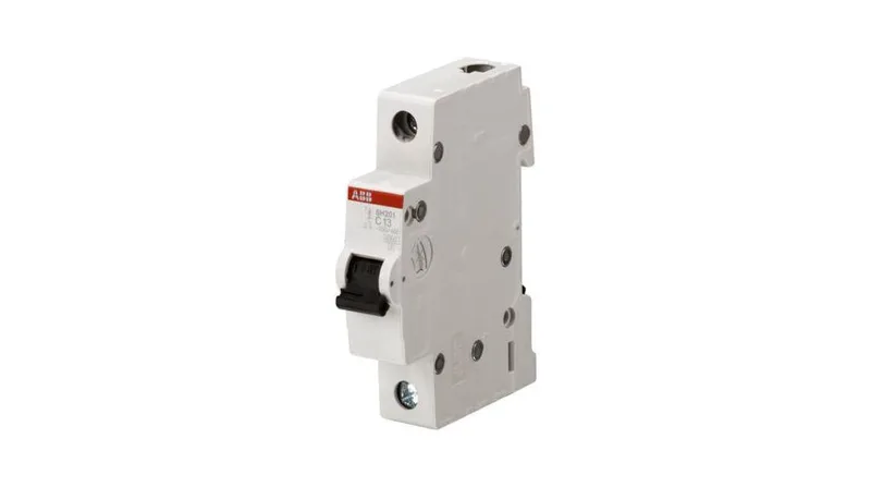 ABB 2CDS211001R0044-1FX — 1-Pole MCB (DIN Rail)