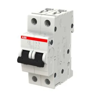 ABB S202-C25 — 2-Pole MCB (DIN Rail) (image 2)
