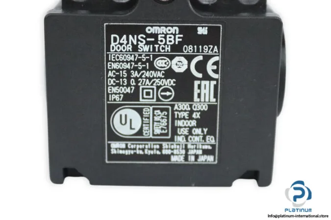 Omron D4NS-5AF — Limit Switches (image 3)