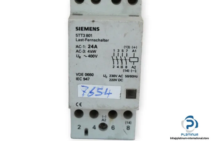 Siemens 5TT3801 — Circuit Breaker Accessories (image 3)