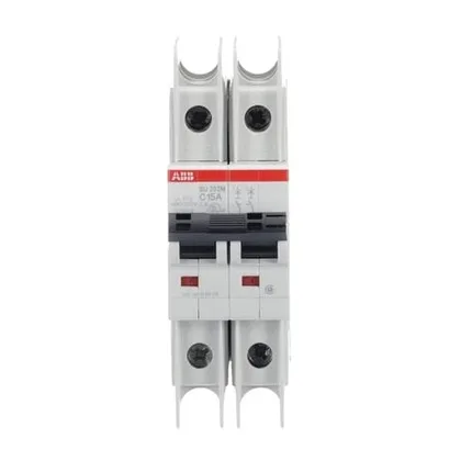 ABB SU202M-C15 — 2-Pole MCB (DIN Rail) (image 4)