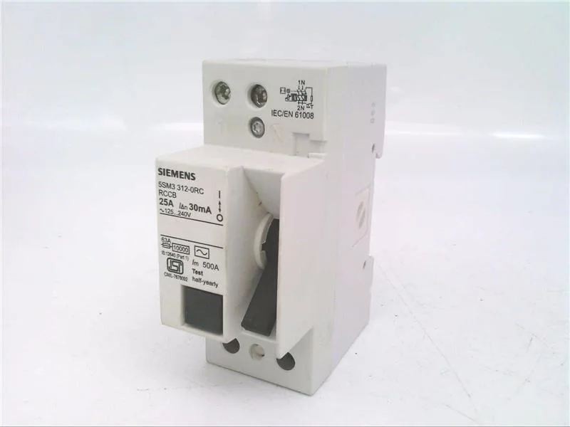 Siemens 5SM3 312-0RC — Residual Current Breakers (RCCB/RCBO) (image 2)