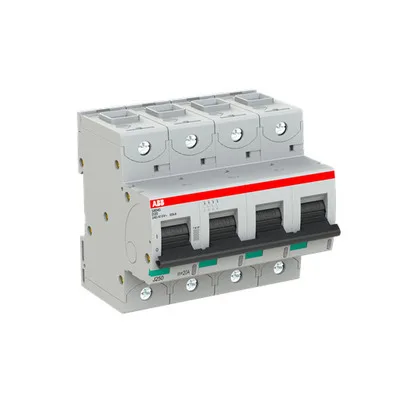 ABB S804S-D20 — 4-Pole MCB (DIN Rail) (image 2)