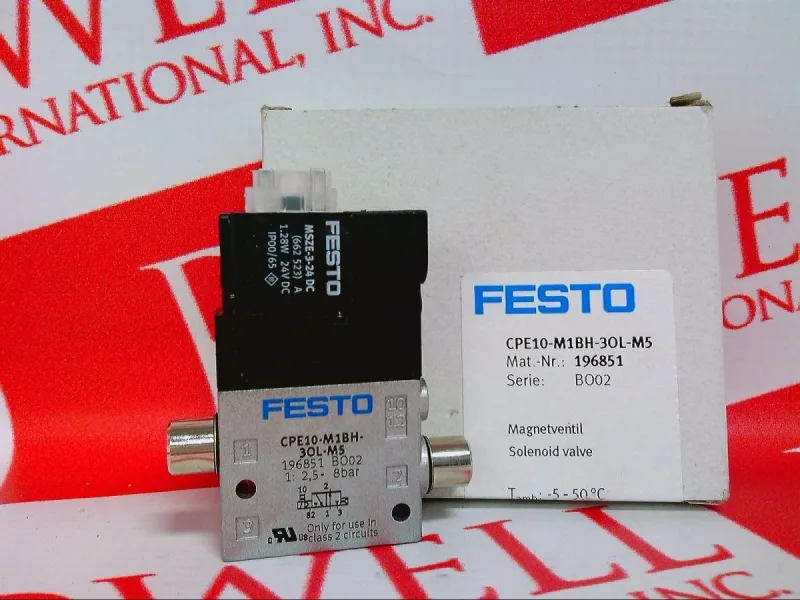 Festo CPE10-M1BH-3OL-M5 — Solenoid & Directional Valves (image 2)