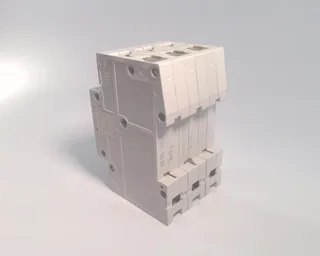 Siemens 5SX2350-6 — 3-Pole MCB (DIN Rail) (image 2)