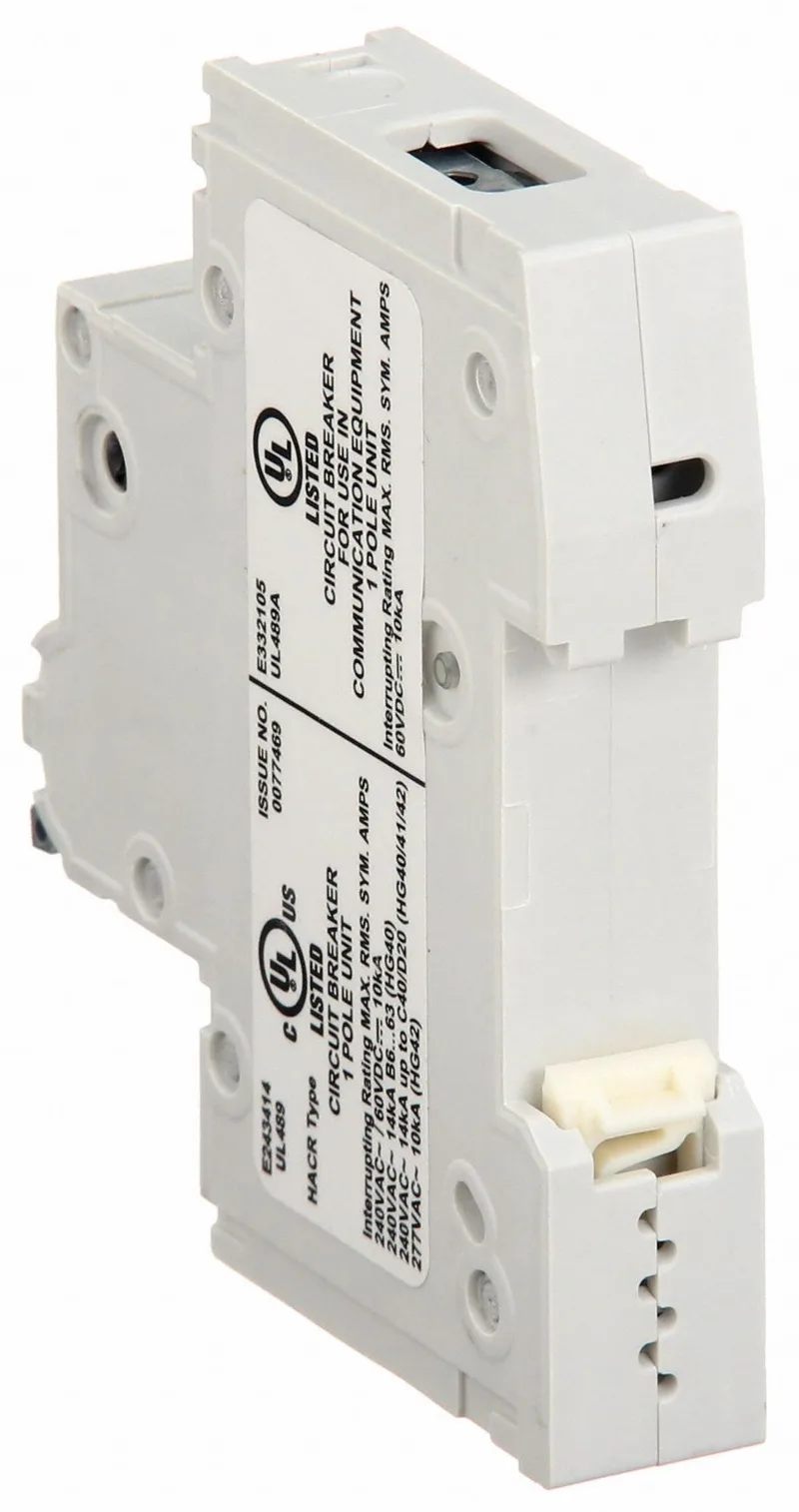 Siemens 5SJ4110-8HG40 — 1-Pole MCB (DIN Rail) (image 3)