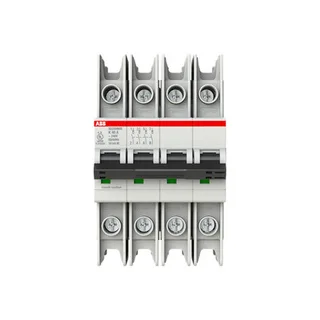 ABB SU204MR-K40 — 4-Pole MCB (DIN Rail)