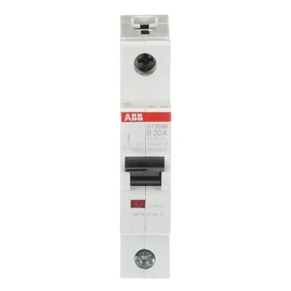 ABB ST201M-B20 — 1-Pole MCB (DIN Rail) (image 3)