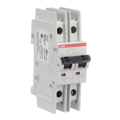 ABB SU202M-C8 — 2-Pole MCB (DIN Rail) (image 2)