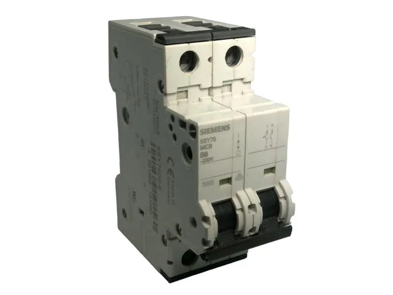 Siemens 5SY7506-6 — 1-Pole MCB (DIN Rail) (image 2)