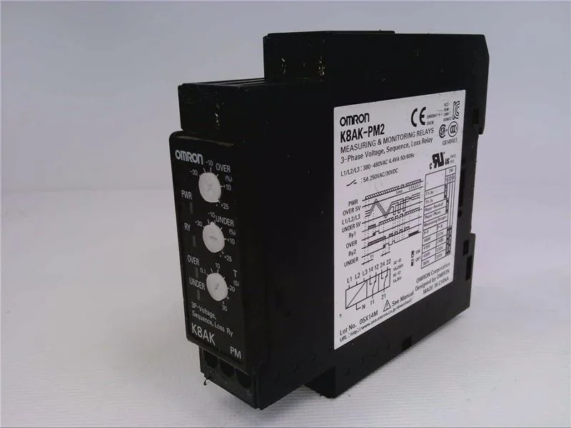Omron K8AK-PM2 380/480VAC (image 2)