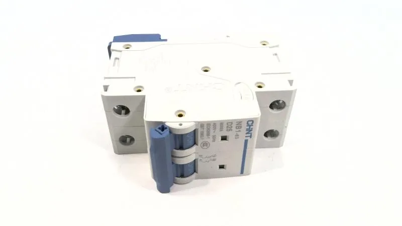 Chint NB1-63-2P-D25-6KA — 2-Pole MCB (DIN Rail) (image 3)