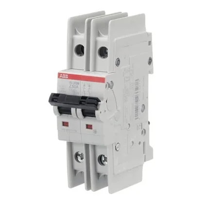 ABB SU202M-Z50 — 2-Pole MCB (DIN Rail) (image 3)