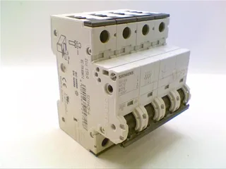 Siemens 5SY6425-6 — 4-Pole MCB (DIN Rail) (image 2)