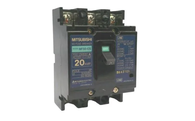 Mitsubishi Electric NF30-CS-3P-20A — Molded Case Circuit Breakers (MCCB) (image 2)