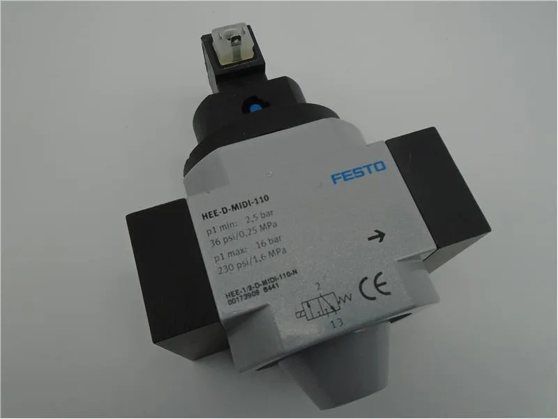 Festo HEE-1/2-D-MIDI-110-NPT — Solenoid & Directional Valves (image 2)