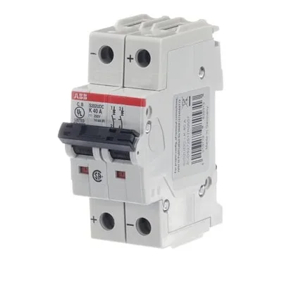 ABB S202UDC-K40 — 2-Pole MCB (DIN Rail) (image 3)