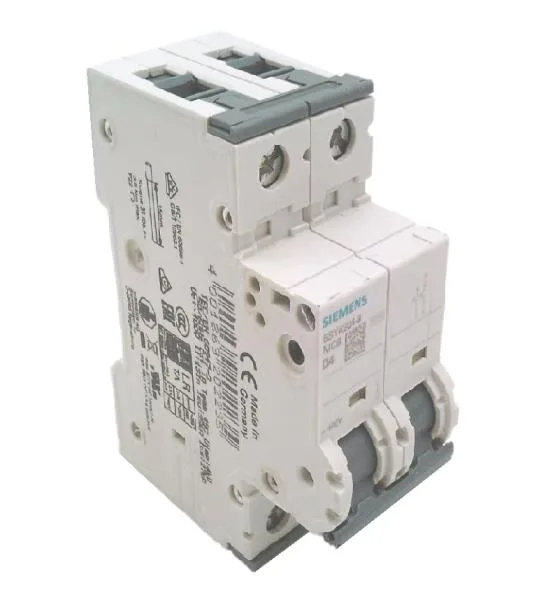 Siemens 5SY4204-8 — 2-Pole MCB (DIN Rail)