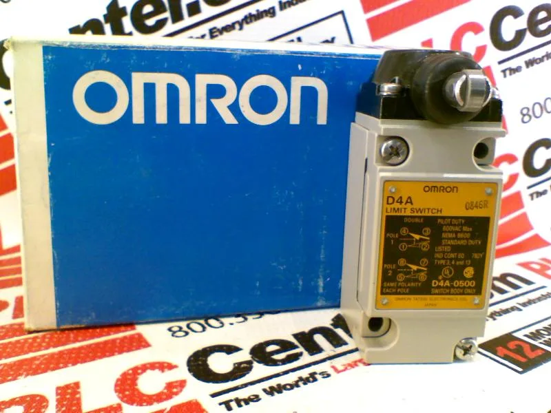 Omron D4A-2507-V-N — Limit Switches (image 2)