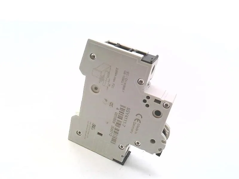 Siemens 5SY4111-7 — 1-Pole MCB (DIN Rail) (image 3)