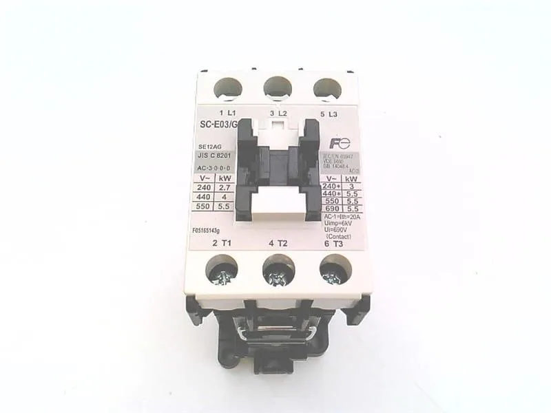 Fuji Electric SC-E03G-24VDC — Fuses & Fuse Holders