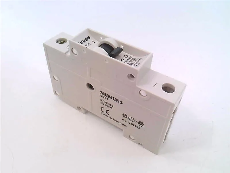 Siemens 5SX4120-7 — 1-Pole MCB (DIN Rail) (image 3)