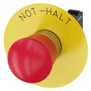 Siemens 3SU1150-1HB20-3CH0-ZX90 — Emergency Stop Pushbuttons