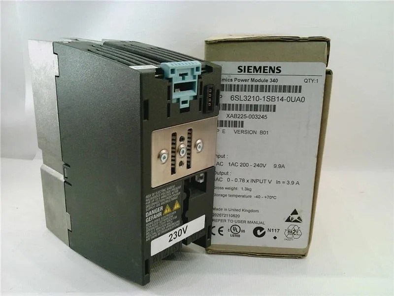 Siemens 6SL3210-1SB14-0UA0 — AC Drives (VFD)