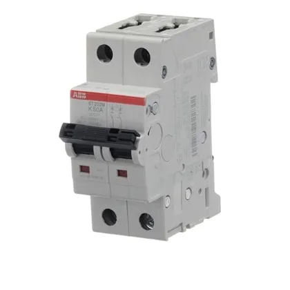 ABB ST202M-K50 — 2-Pole MCB (DIN Rail) (image 2)