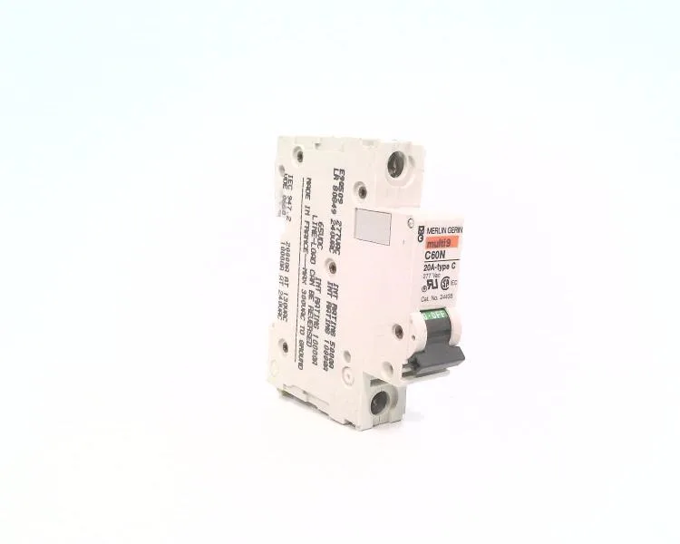Schneider Electric C60N-1P-20A-C — 1-Pole MCB (DIN Rail) (image 4)