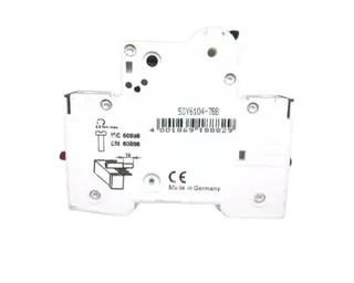 Siemens 5SY6104-7BB — Miniature Circuit Breakers (MCB)