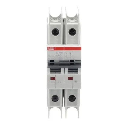 ABB SU202M-C3 — 2-Pole MCB (DIN Rail) (image 2)