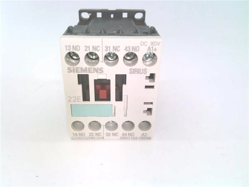 Siemens 3RH1122-1BE80 — Contactors (image 2)