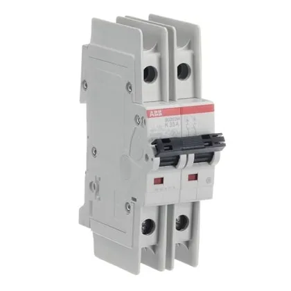ABB SU202M-K35 — 2-Pole MCB (DIN Rail) (image 2)