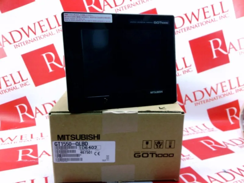 Mitsubishi Electric GT1550-QLBD — HMI Operator Interfaces (image 2)