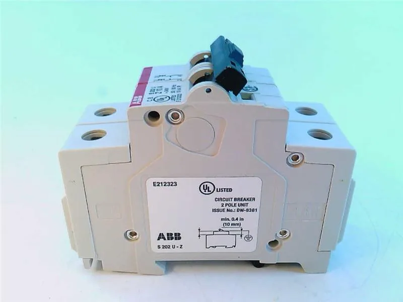ABB S202U-Z10 — Miniature Circuit Breakers (MCB) (image 2)