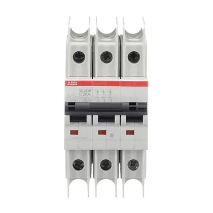 ABB SU203M-C40 — 3-Pole MCB (DIN Rail) (image 2)