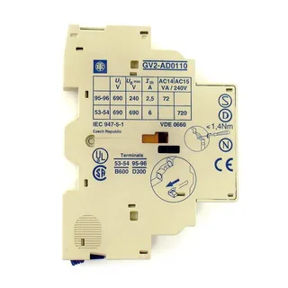 Schneider Electric GV2-AD0110 — Molded Case Circuit Breakers (MCCB) (image 2)