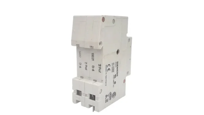 Siemens 5SX2206-8 — 2-Pole MCB (DIN Rail) (image 3)