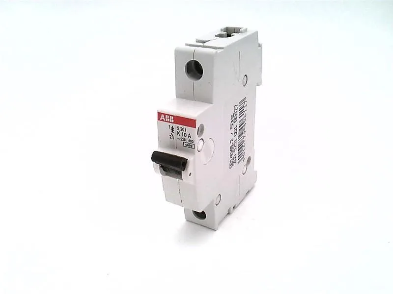 ABB S201-K10 — 1-Pole MCB (DIN Rail) (image 3)
