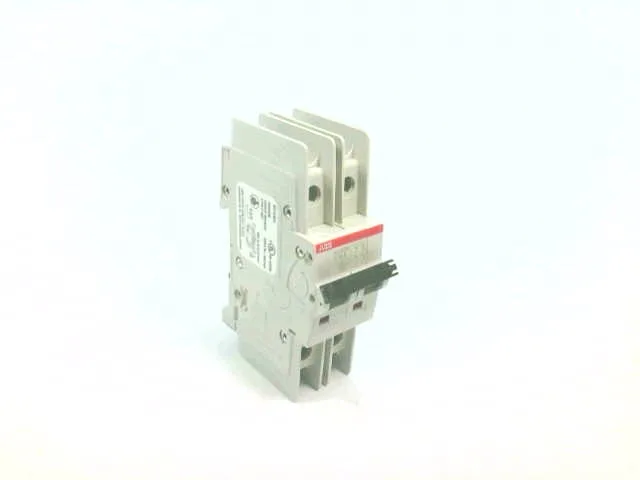 ABB SU202M-K10 — 2-Pole MCB (DIN Rail) (image 2)