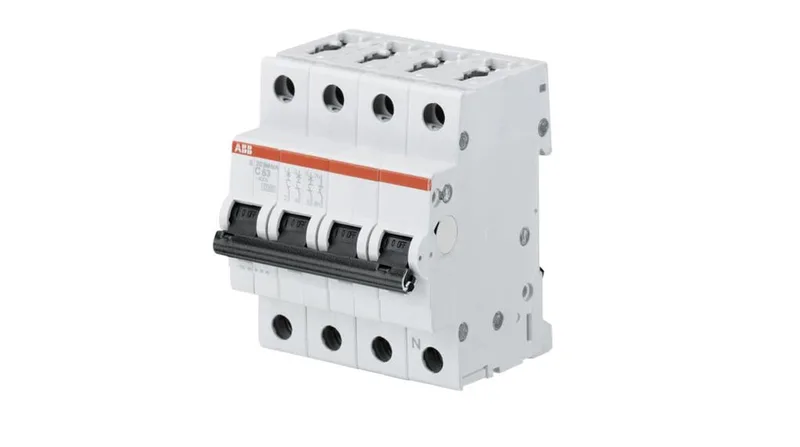 ABB 2CDS273103R0164 — 4-Pole MCB (DIN Rail)