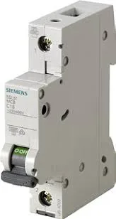 Siemens 5SY7132-7 — 1-Pole MCB (DIN Rail) (image 2)