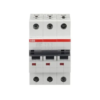 ABB ST203M-B15 — 3-Pole MCB (DIN Rail) (image 2)