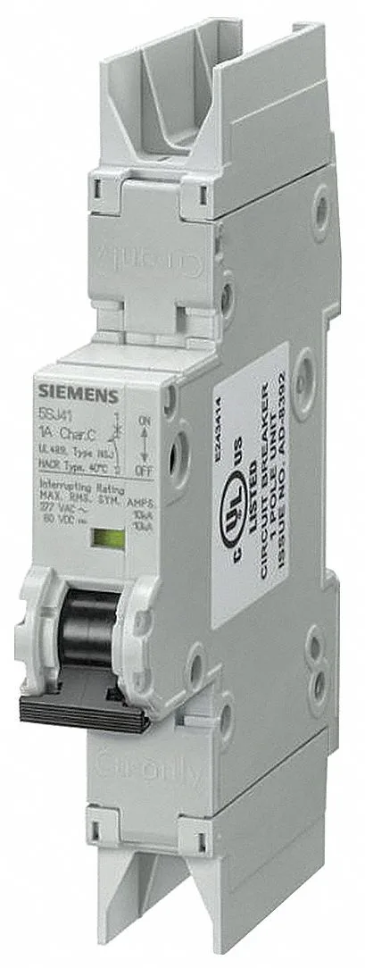 Siemens 5SJ4108-7HG42 — 1-Pole MCB (DIN Rail) (image 2)