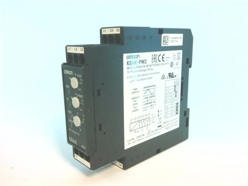 Omron K8AK-PW2 380/480VAC (image 3)