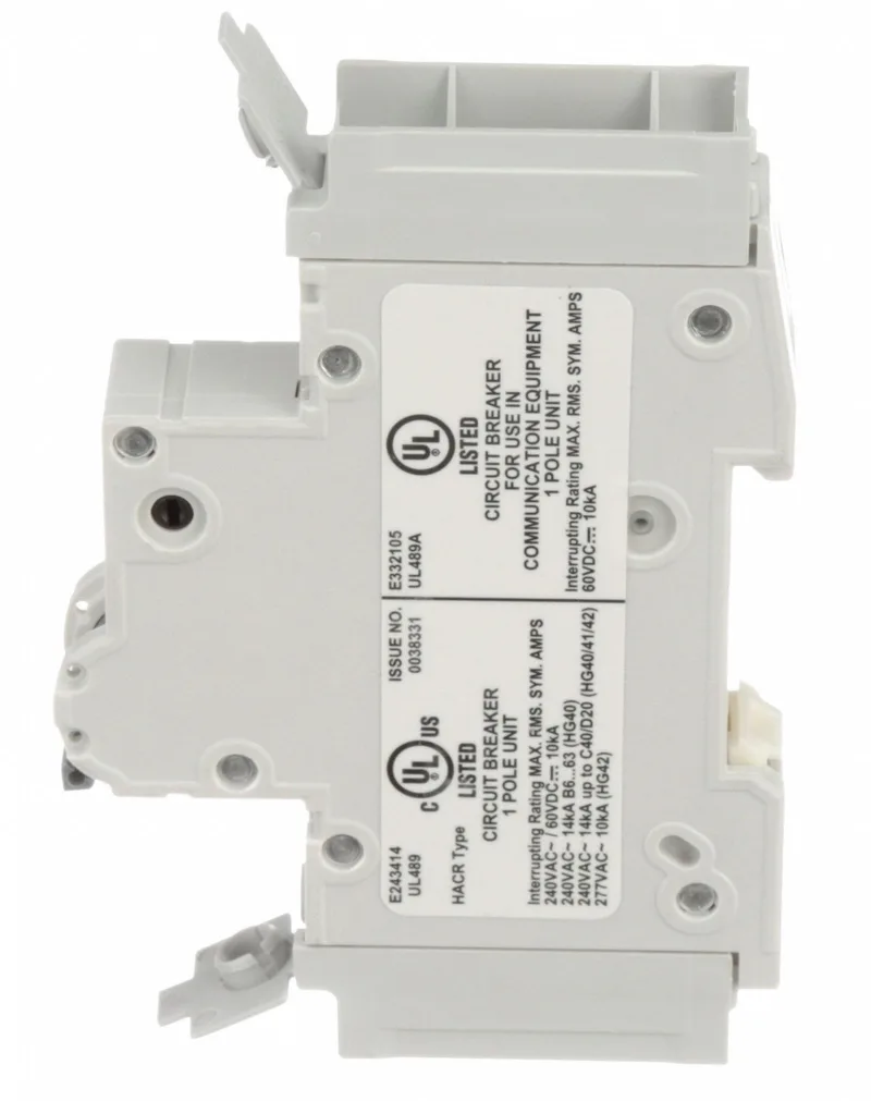 Siemens 5SJ4102-7HG41 — 1-Pole MCB (DIN Rail) (image 3)